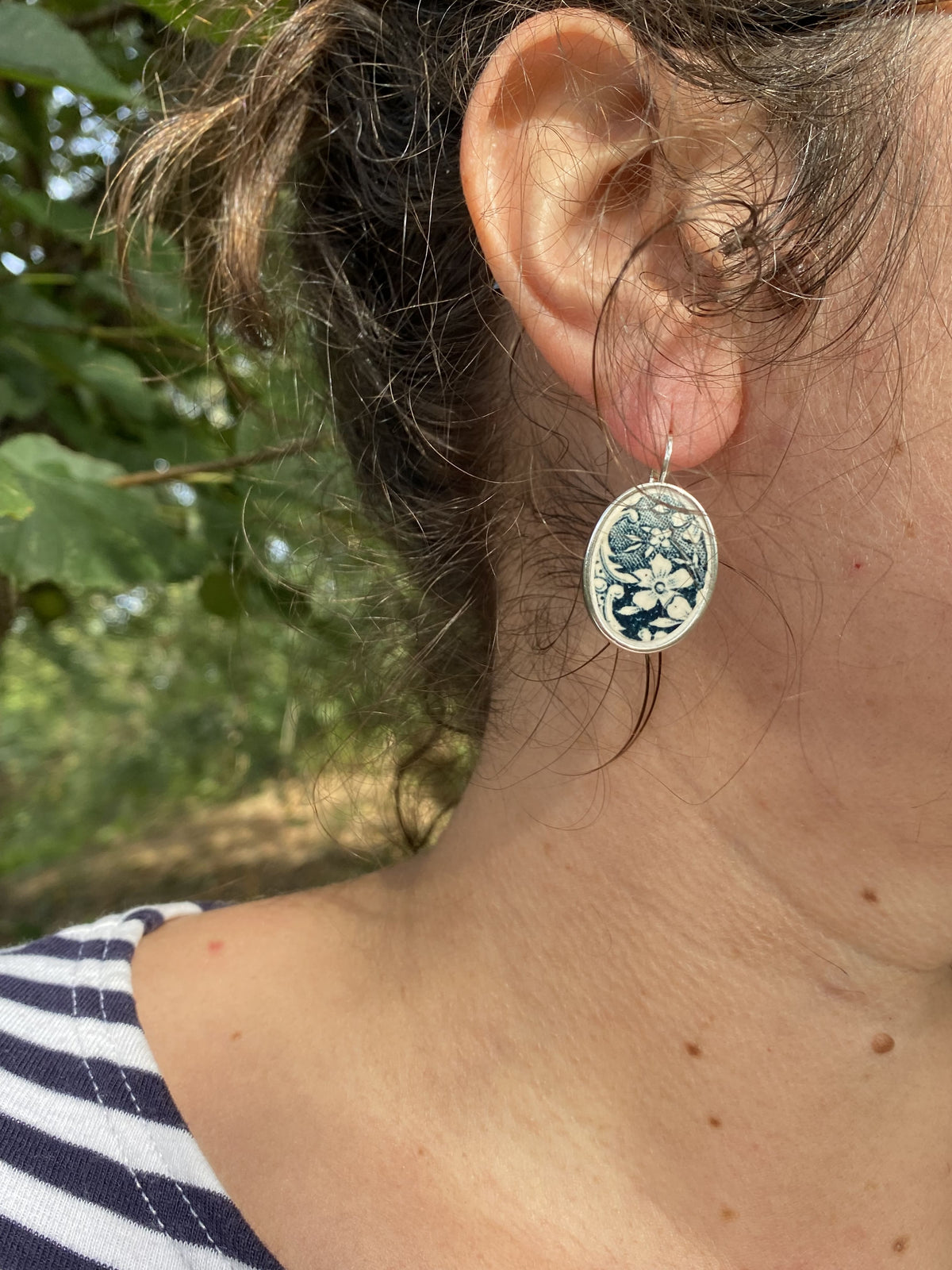 Boucles d'oreilles "Bleuenn"