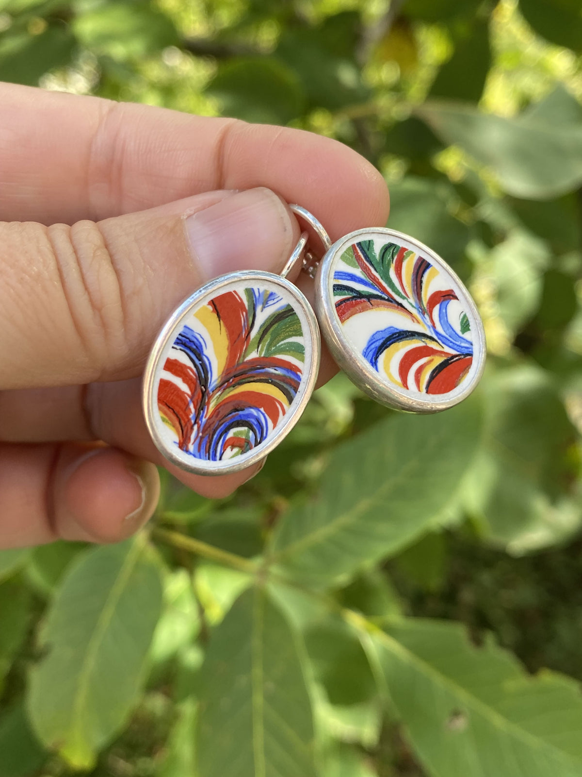 Boucles d'oreilles Plumes