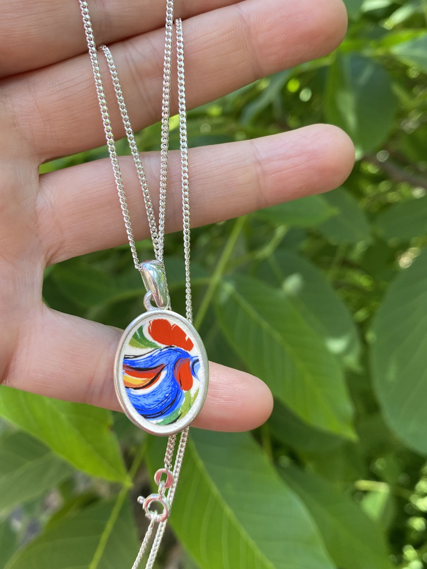 Collier "Poule ou Coq ?"