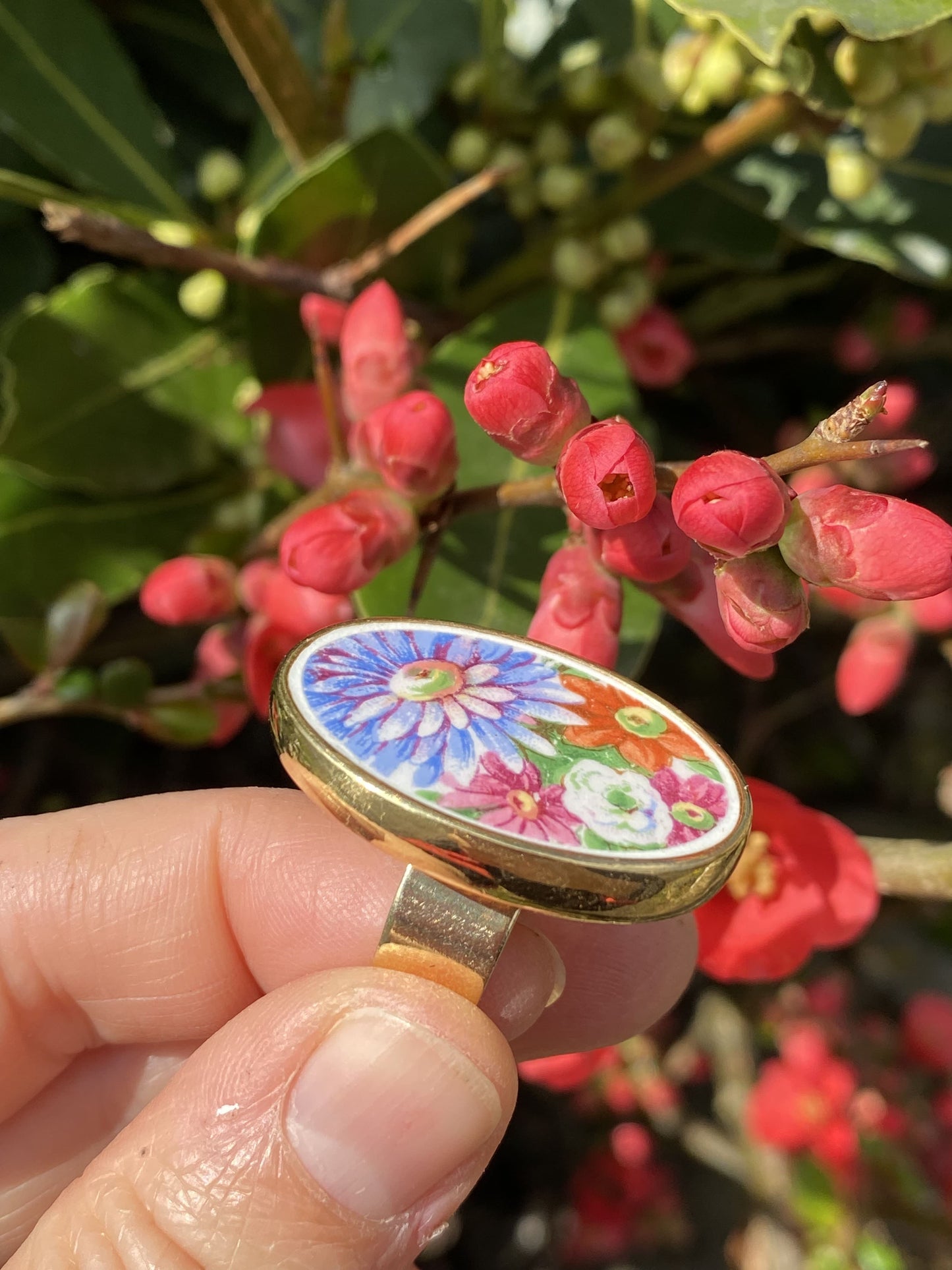 Bague Maxi Fleurs de printemps