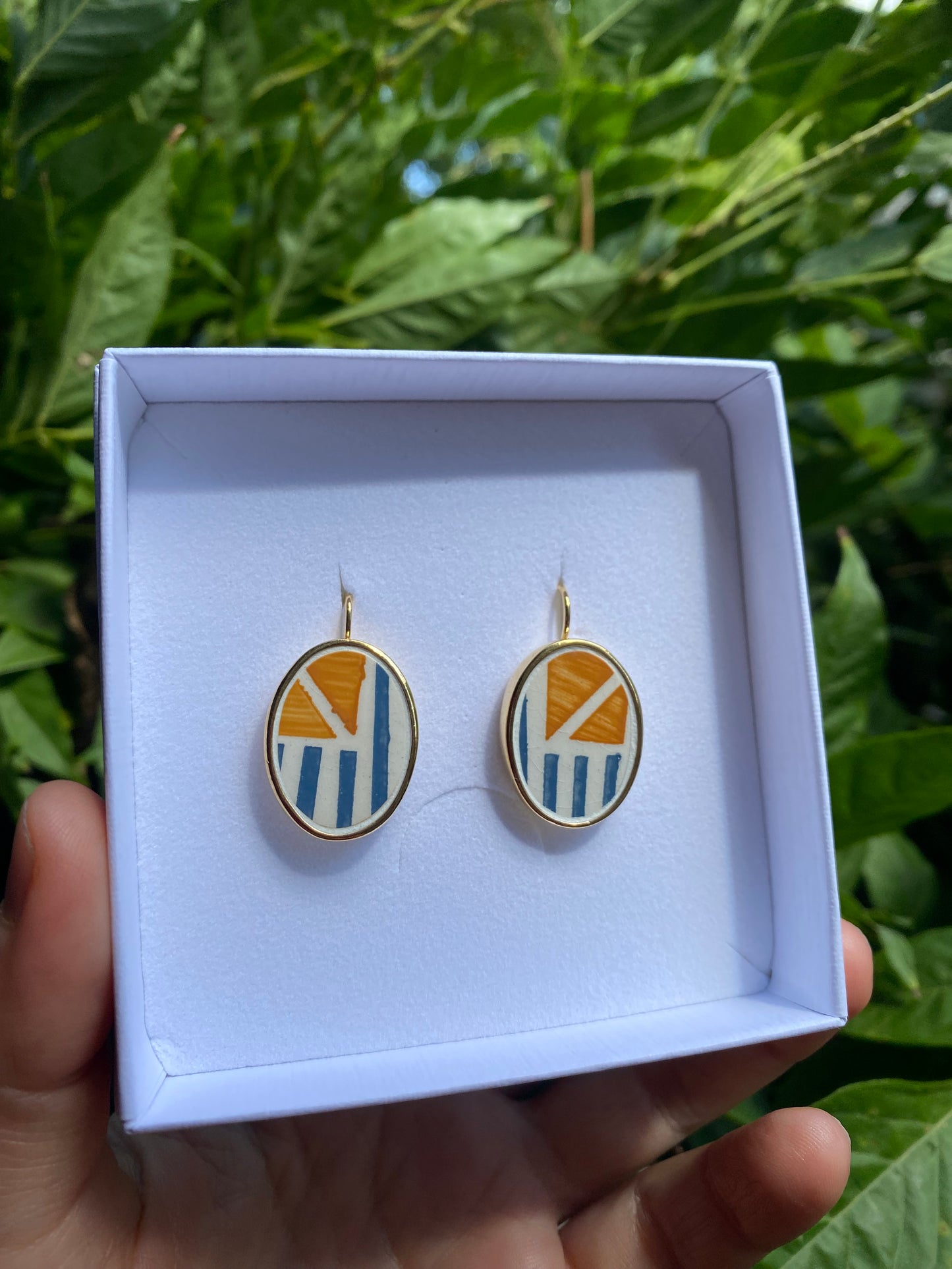 Boucles d’oreilles Dolly à Deauville dorées