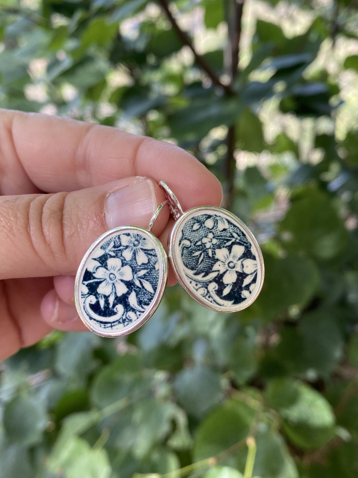 Boucles d'oreilles "Bleuenn"