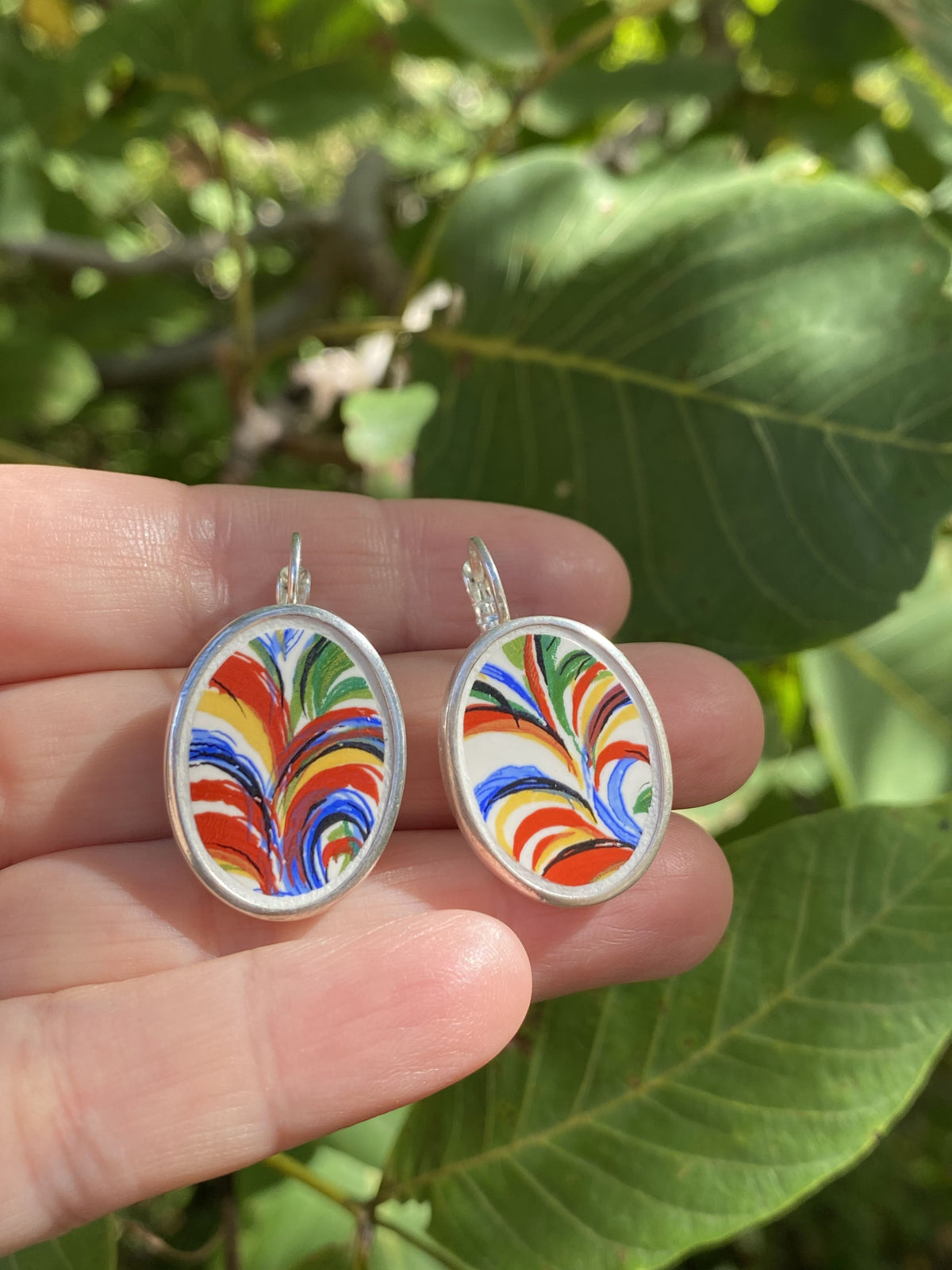 Boucles d'oreilles Plumes