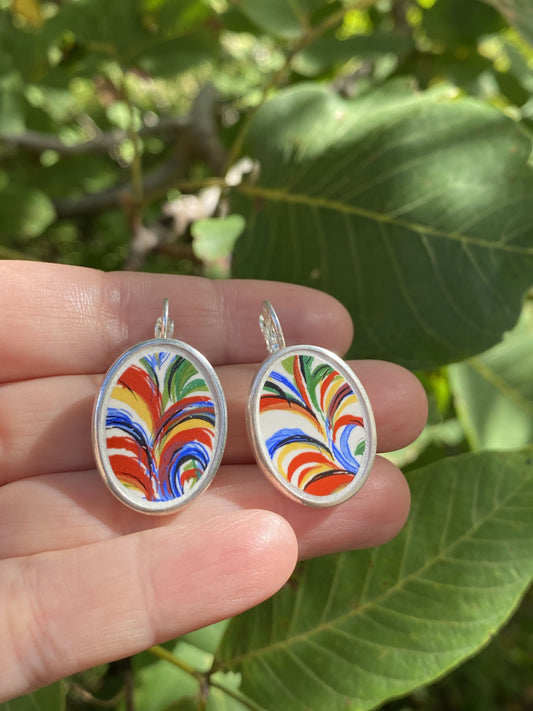 Boucles d'oreilles Plumes