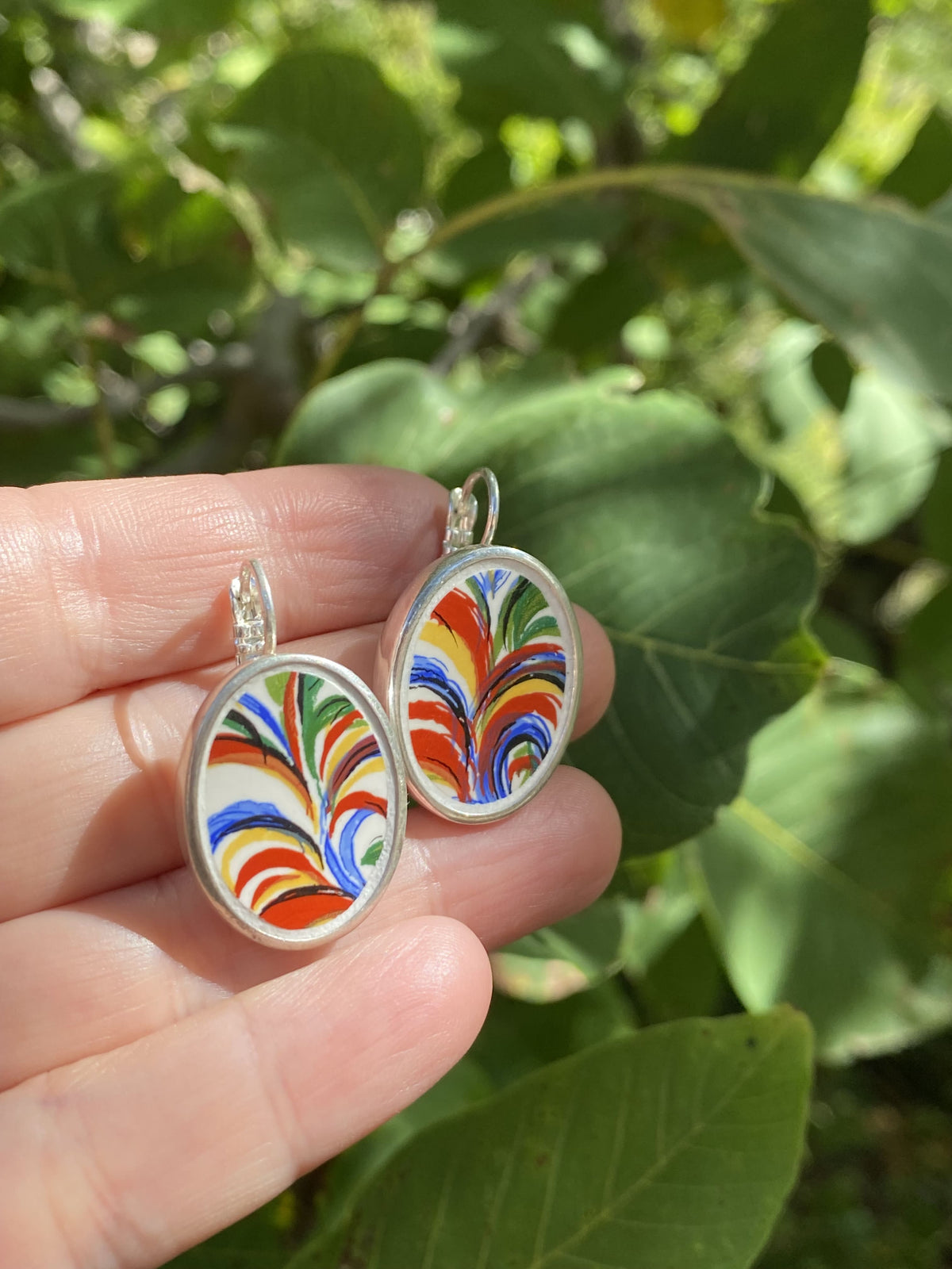 Boucles d'oreilles Plumes