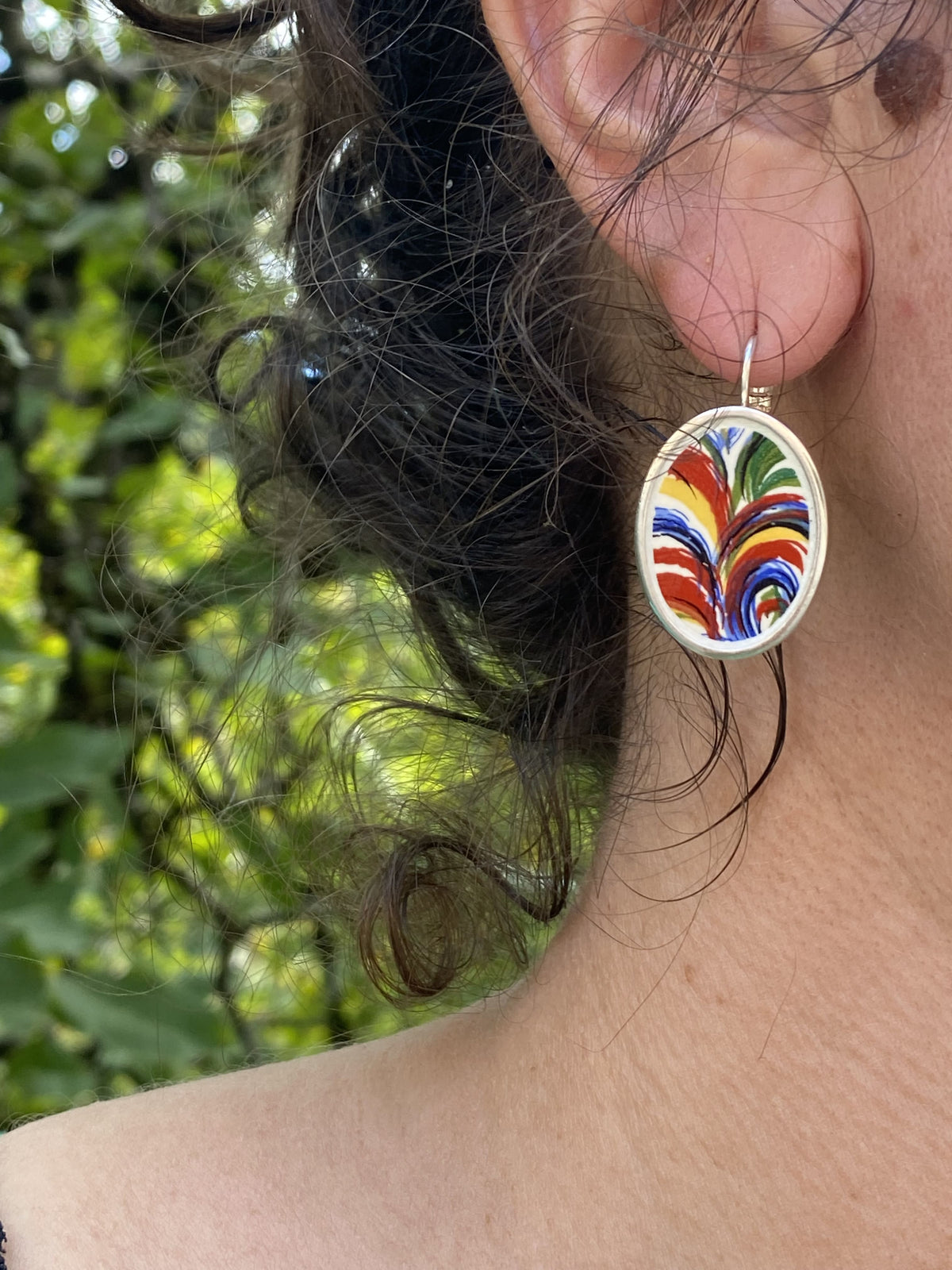 Boucles d'oreilles Plumes