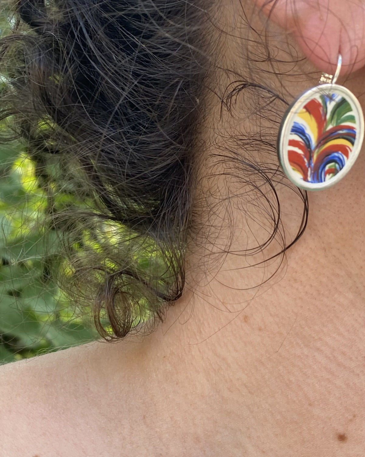 Boucles d'oreilles Plumes
