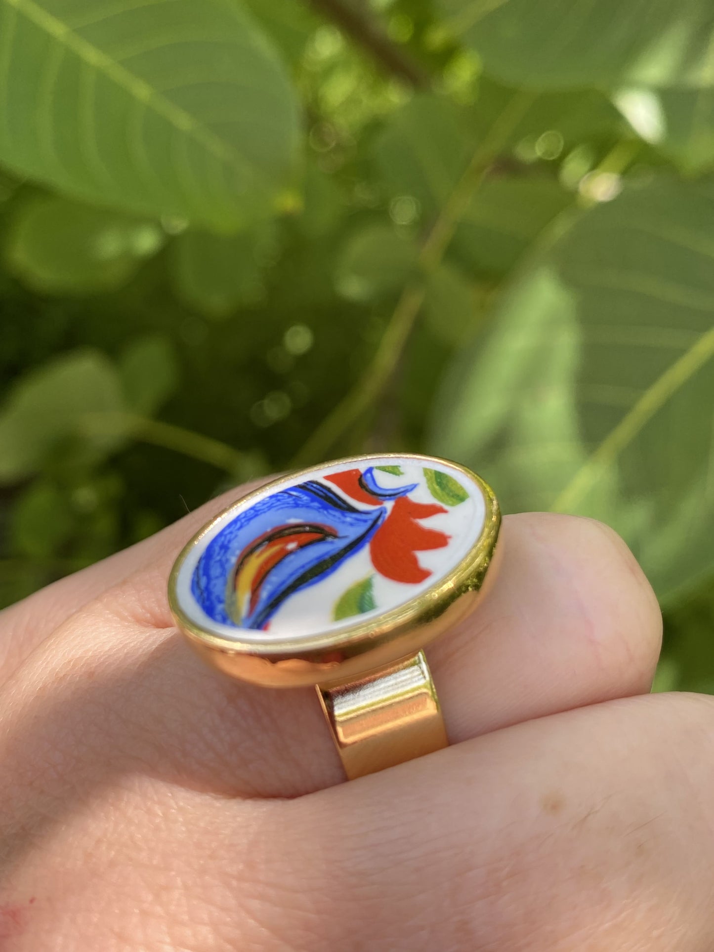 Bague " Poule ou Coq ? "