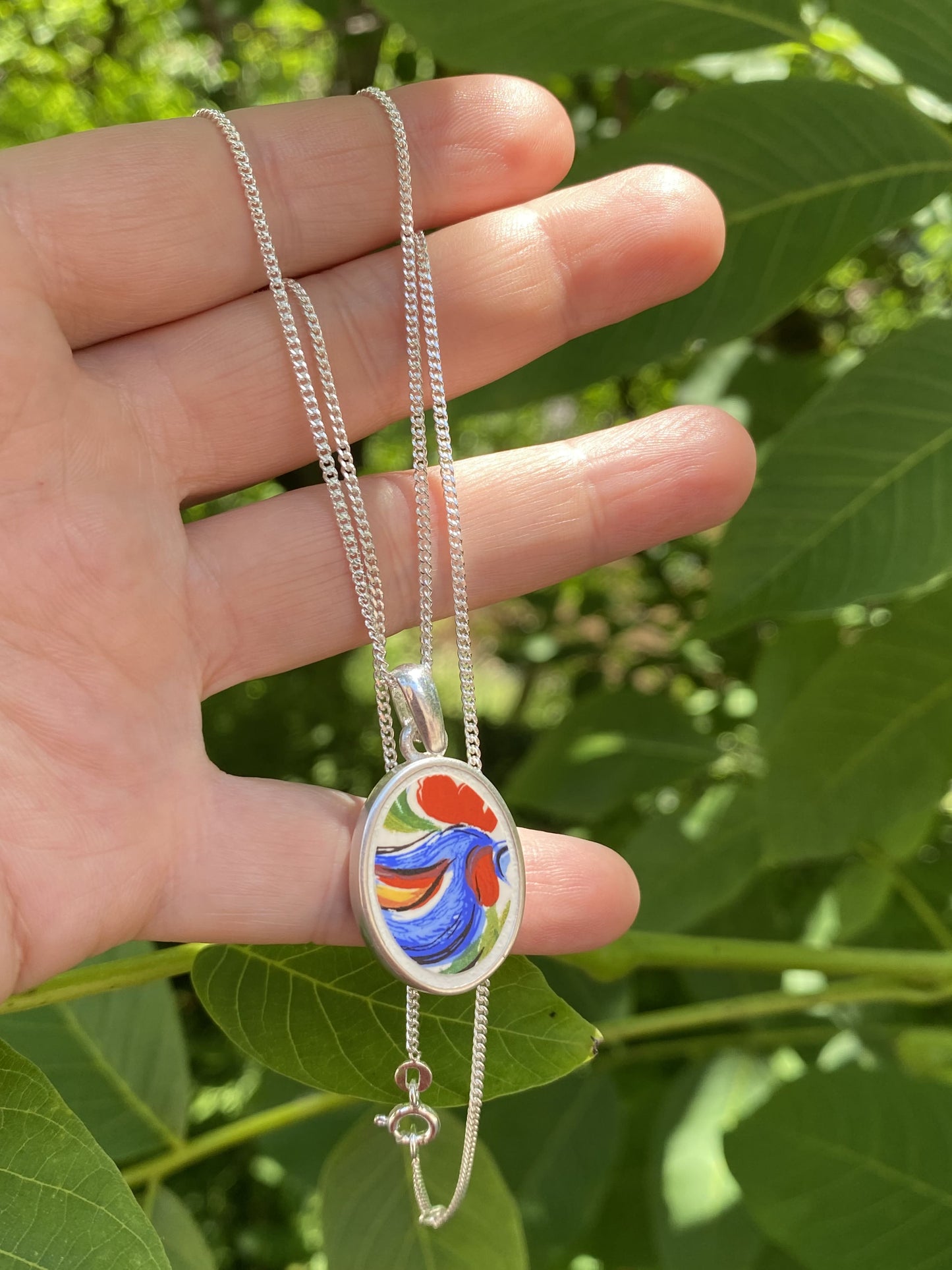 Collier "Poule ou Coq ?"