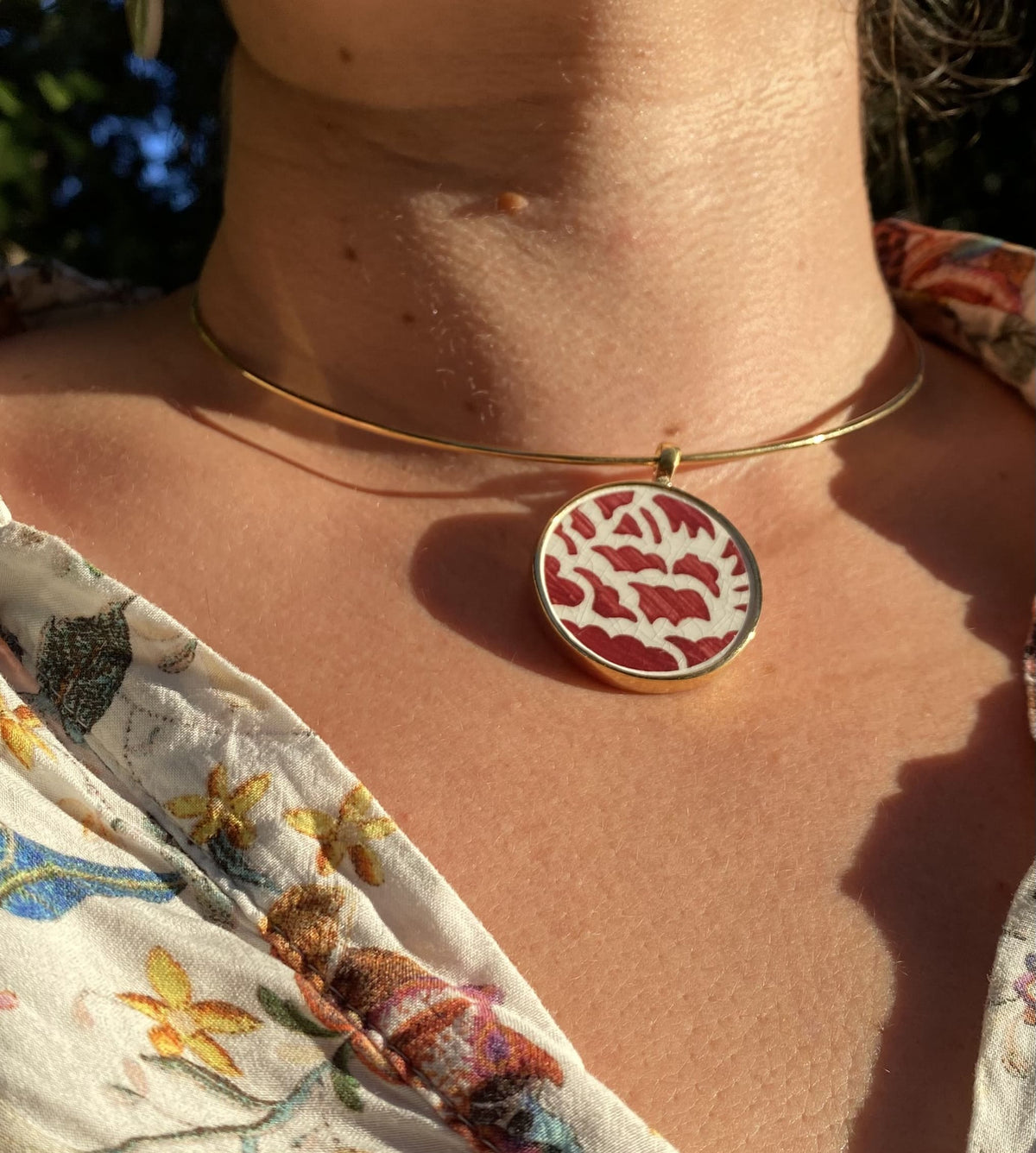 Collier tour de cou "Claudine"
