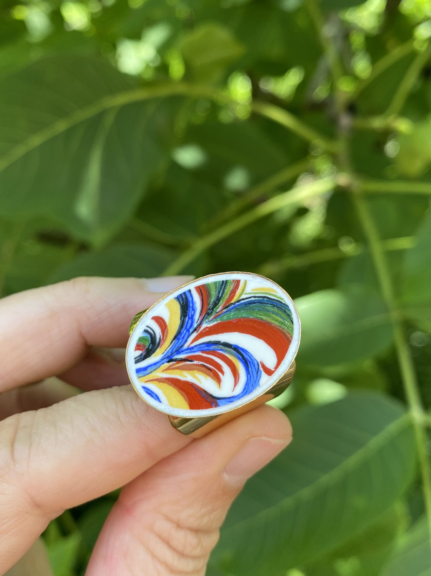 Bague chevalière "Poule ou Coq ? "