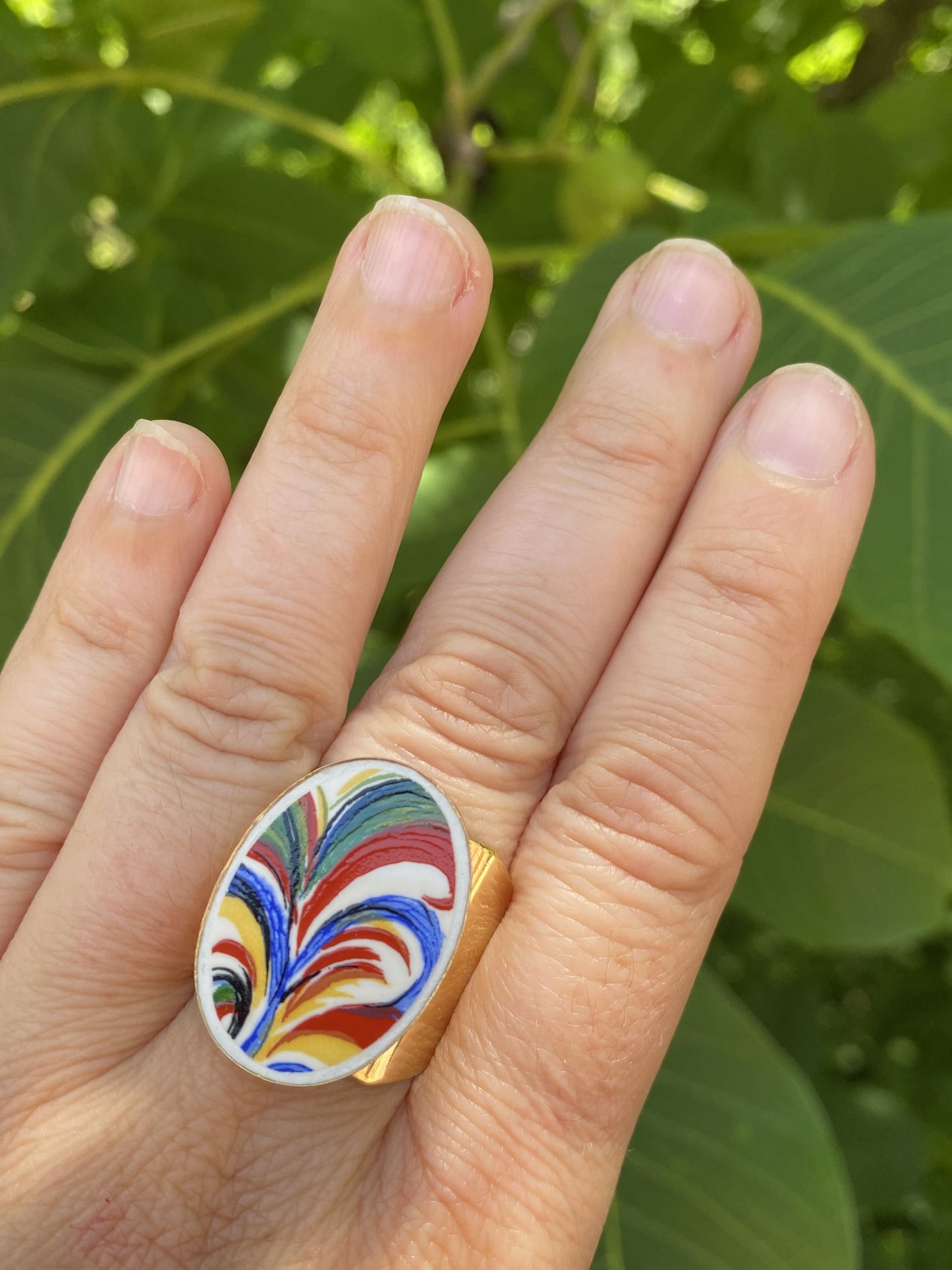 Bague chevalière "Poule ou Coq ? "
