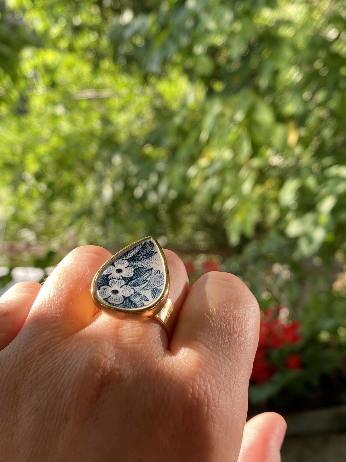 Bague goutte Marie Louise