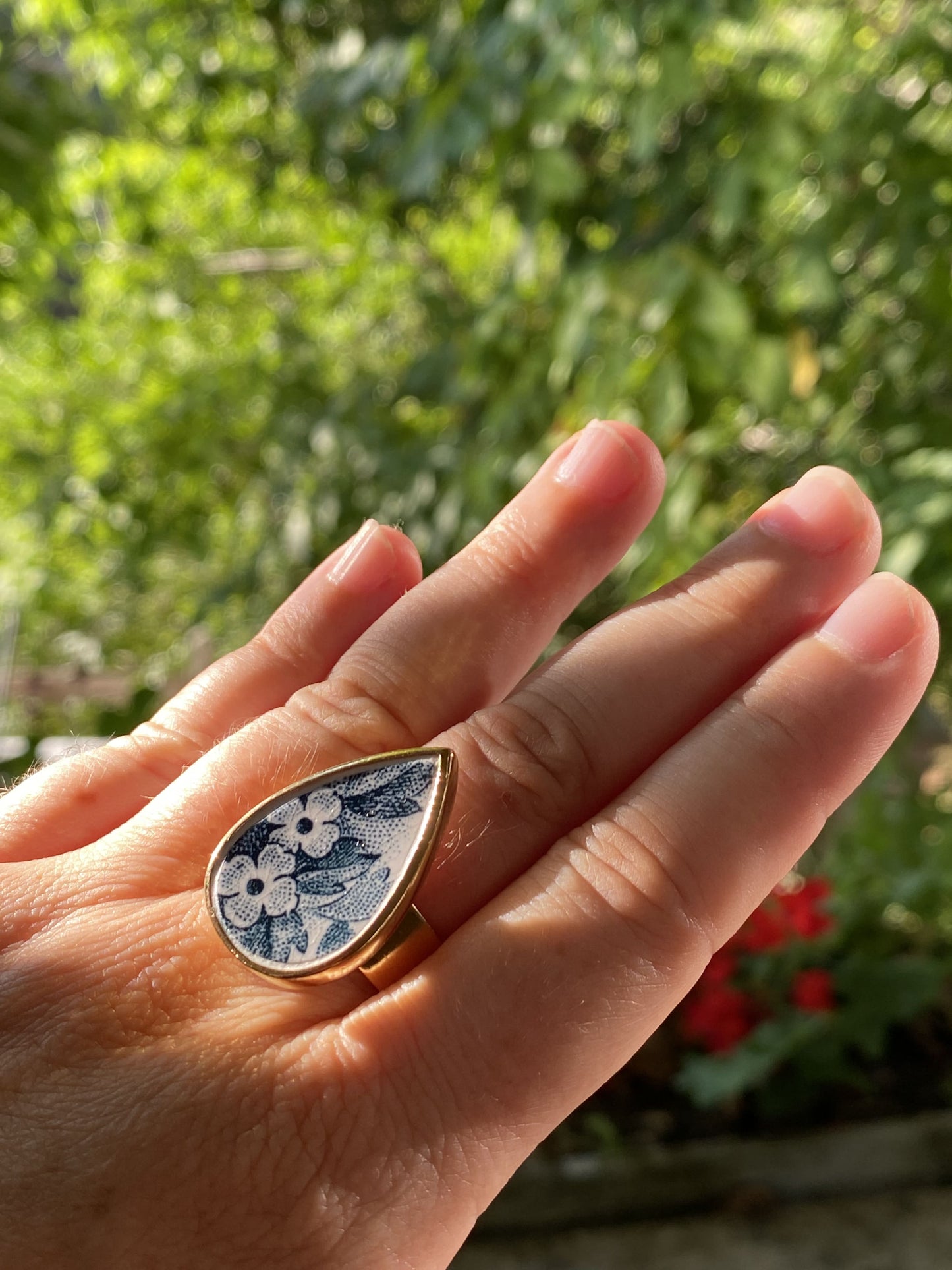 Bague goutte Marie Louise