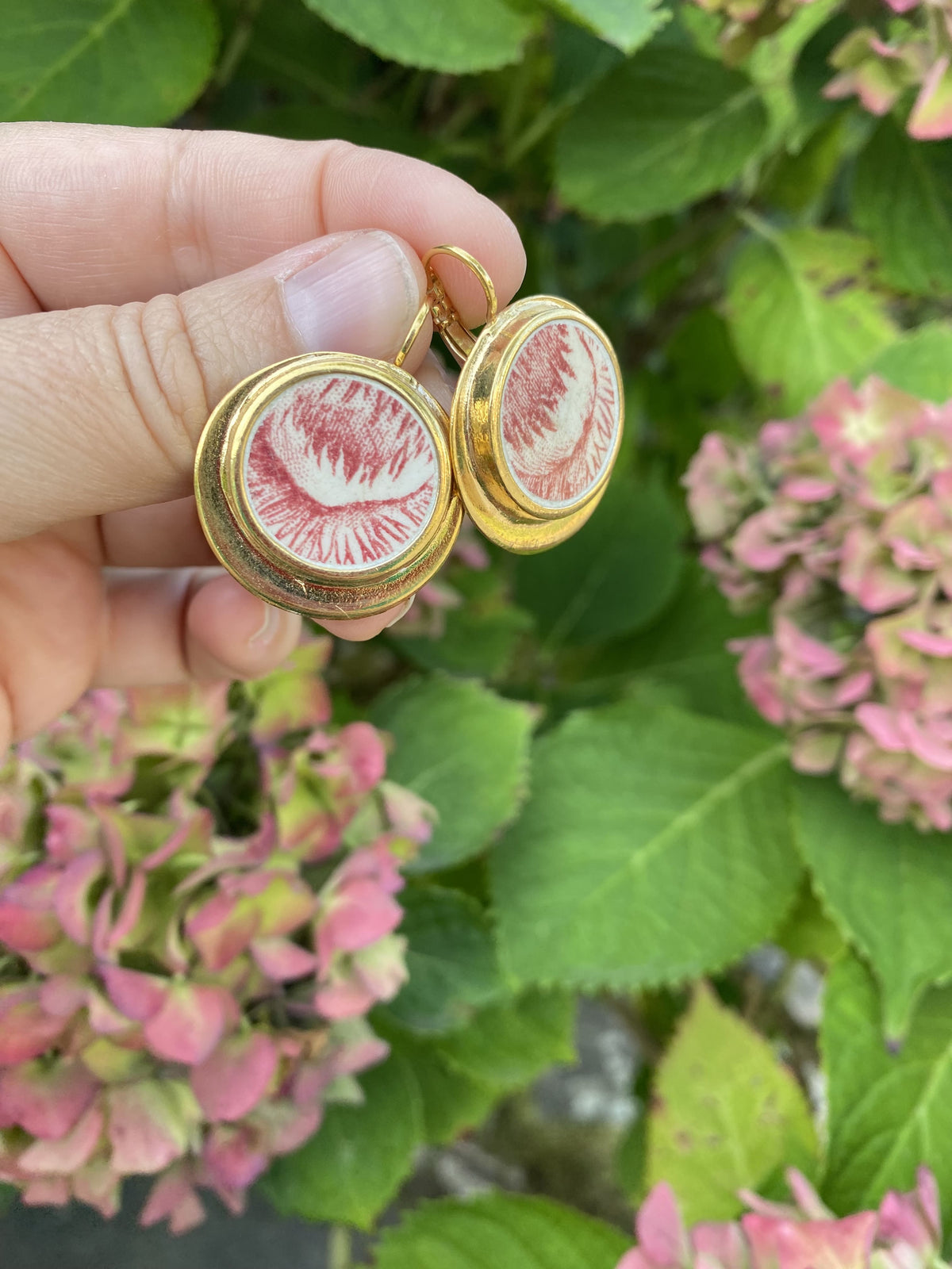 Boucles d’oreilles "Chardon"