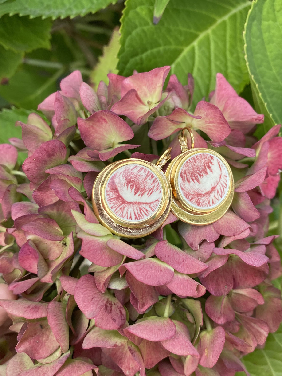 Boucles d’oreilles "Chardon"