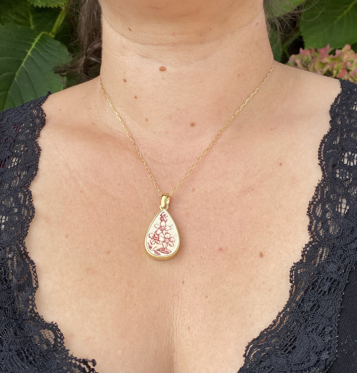 Collier goutte Solange